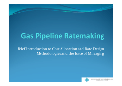 Brief Introduction to Cost Allocation and Rate Design Methodologies