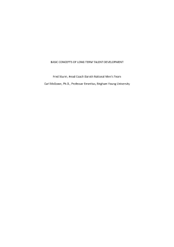 Basic concepts on LTAD
