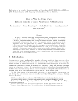 How to Win the Clone Wars: Efficient Periodic n