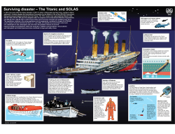 The Titanic and SOLAS - International Maritime Organization
