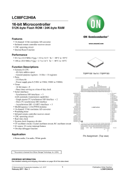 16-bit Microcontroller, 512K-byte Flash ROM / 24K-byte
