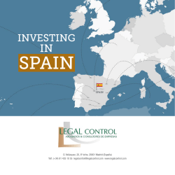Investing in Spain