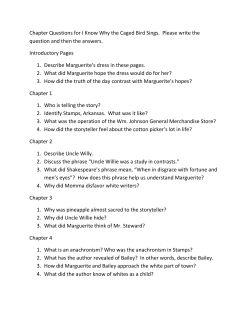 Chapter Questions for I Know Why the Caged Bird Sings. Please