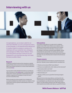 Interviewing with us - Careers