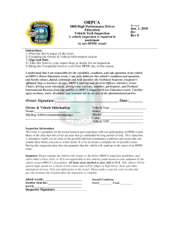 annual inspection form 2010 rev 0