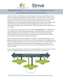 Aligning for Impact - Promise Neighborhoods Institute