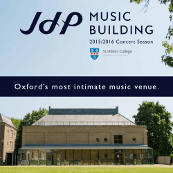 Oxford`s most intimate music venue.