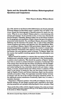 Spain and tbe Scientific Revolut~on