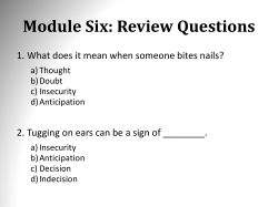 Module Six: Review Questions