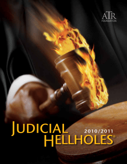 Rogues` Gallery - Judicial Hellholes