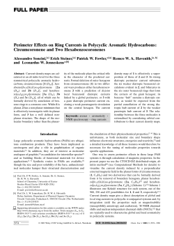 Perimeter Effects on Ring Currents in Polycyclic Aromatic