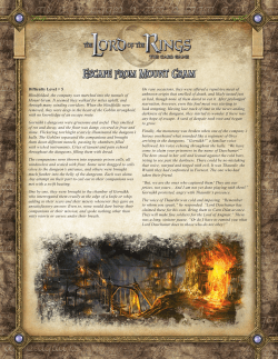 Rules Sheet - Fantasy Flight Games