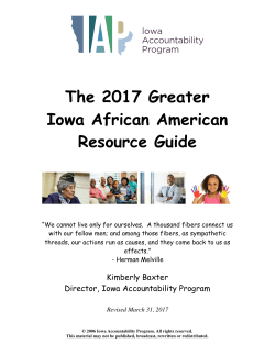 African American Resource Guide - Diversity and Inclusion