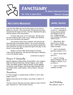 sanctuary - Saint Albans Episcopal Elberton Georgia Events