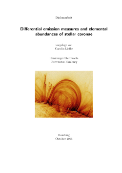 Differential emission measures and elemental abundances of stellar