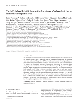 the dependence of galaxy clustering on luminosity and spectral type