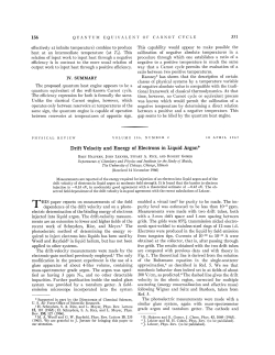 Phys. Rev. 156, 351 (1967) [with B. Halpern, S.A. Rice and R. Gomer]