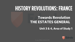 history revolutions: france