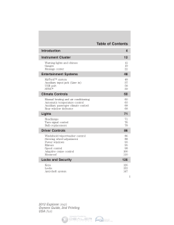 Table of Contents
