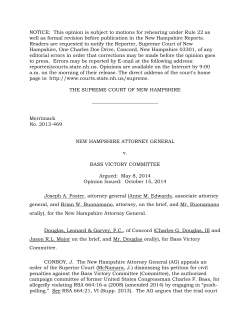 the State Supreme Court of New Hampshire