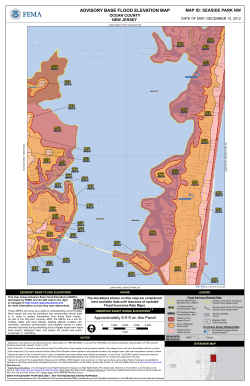 ADVISORY BASE FLOOD ELEVATION MAP