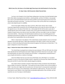 Returning to the Gold Standard in Five