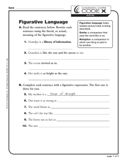 Figurative Language