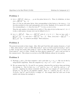 Problem 1 Problem 2 Problem 3