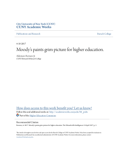 - CUNY Academic Works