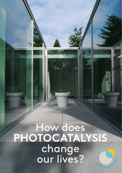 photocatalysis - Asociaci&oacute;n iberica de la fotocatalisis