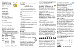 Parish Bulletin - Assumption of the Blessed Virgin Mary | Morris, MN