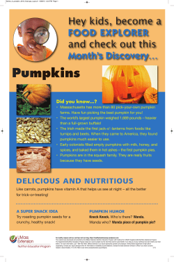 Pumpkins - UMass Extension