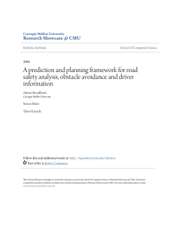 A prediction and planning framework for road safety analysis