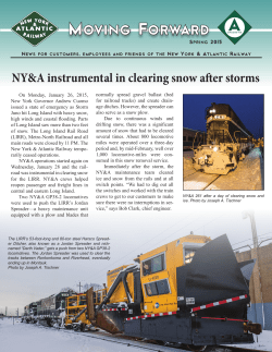 NYA - Spring 2015 - Anacostia Rail Holdings