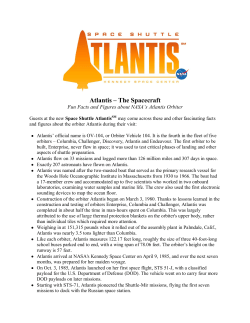 Atlantis &ndash; The Spacecraft