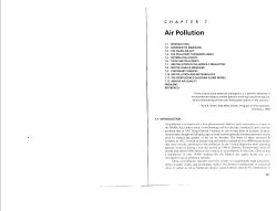 Air Pollution - UC Berkeley College of Natural Resources