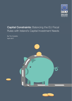 Capital Constraints: Balancing the EU Fiscal Rules with Ireland`s