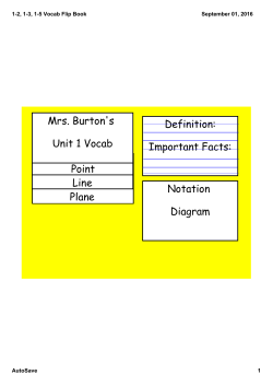 1-2 1-3 1-5 Vocab Flip Book 9-1