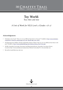 Toy World - Chaffey Trail