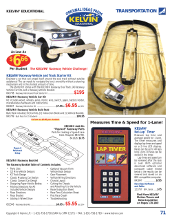 71 TRANSPORTATION - KELVIN&reg; Educational