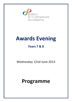Year 8 - Bolton St Catherine`s Academy