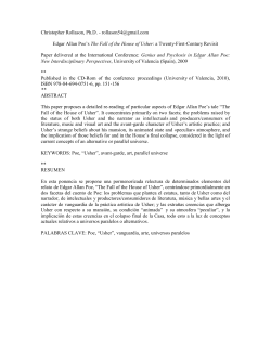 Edgar Allan Poe`s "The Fall of the House of Usher": a Twenty