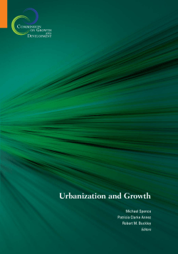 Urbanization and Growth