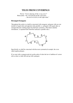 Tiles from coverings