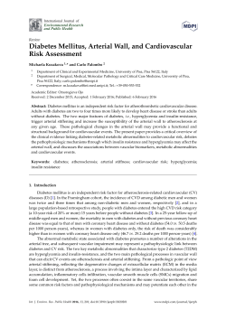 Diabetes Mellitus, Arterial Wall, and Cardiovascular Risk Assessment