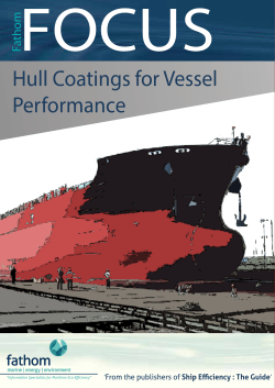Hull Coatings for Vessel Performance