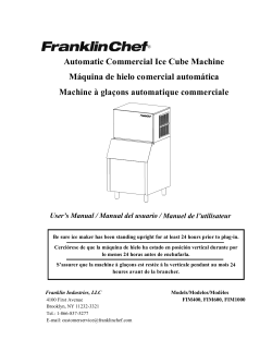 Automatic Commercial Ice Cube Machine M&aacute;quina