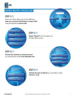 Chase ATM Guide