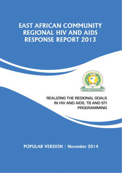 EAC Regional HIV and AIDS Response Report-Popular - riatt-esa