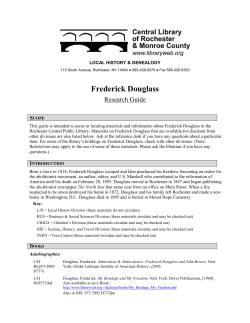 Frederick Douglass